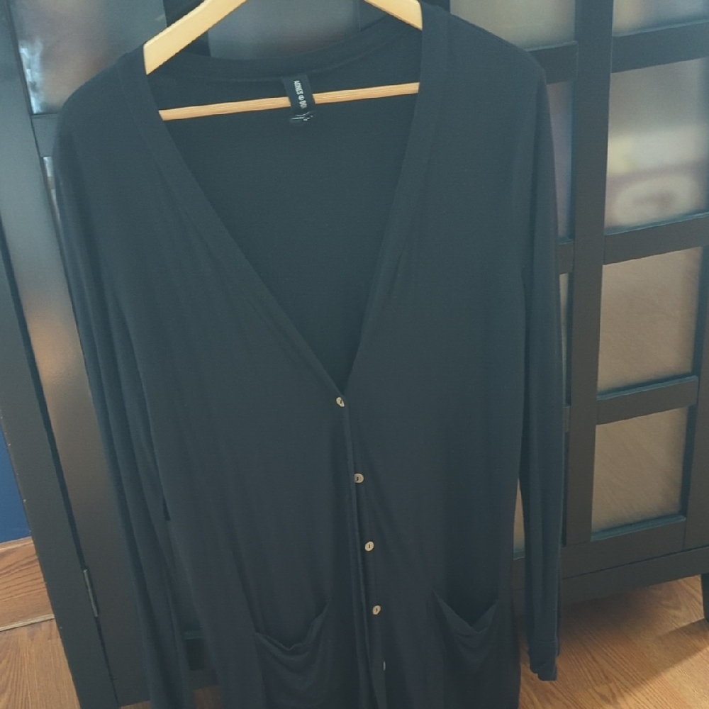 Agnes & Dora Black Cardigan